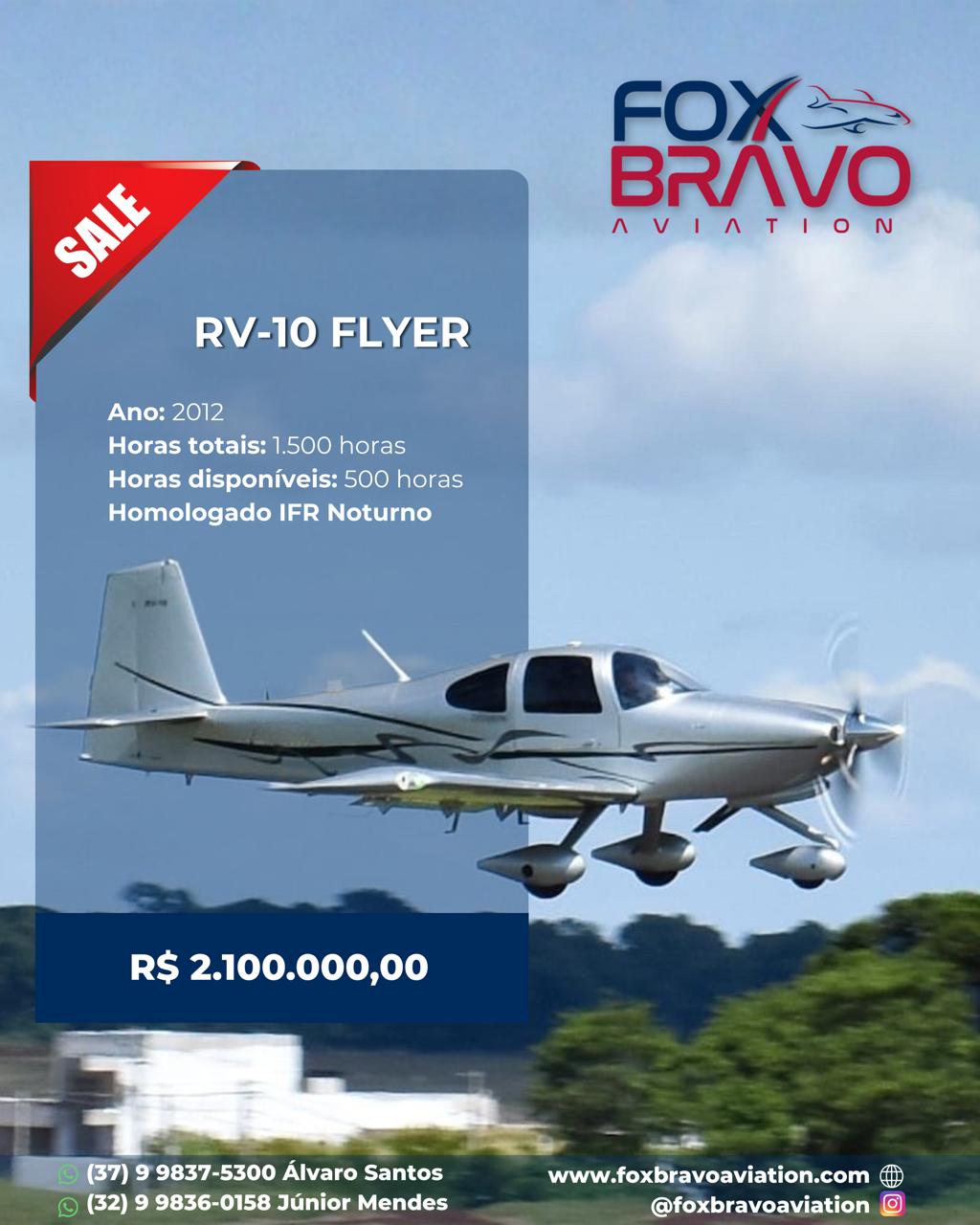 Aeronave 2012 – RV-10 FLYER