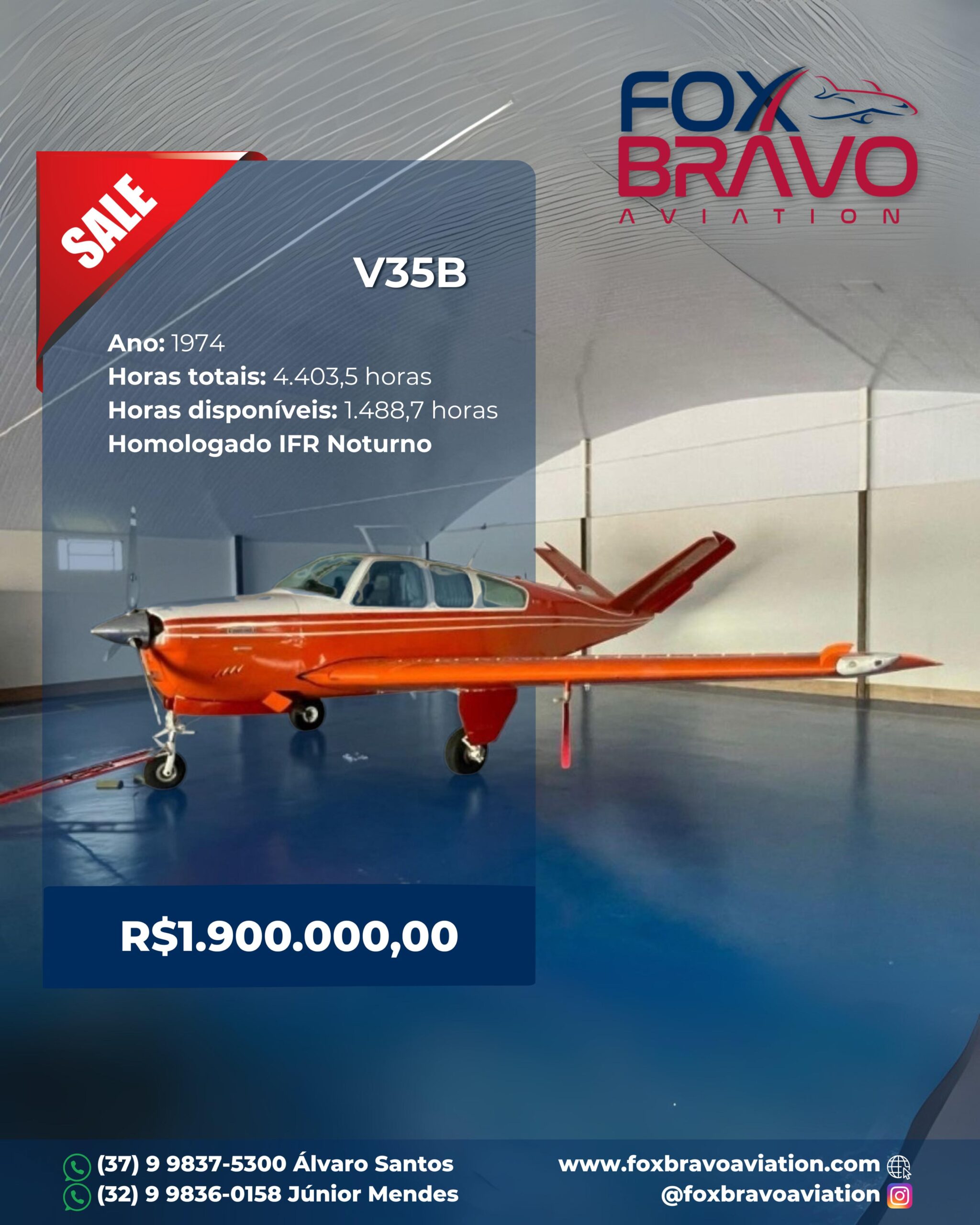 Aeronave 1974 – V-35B