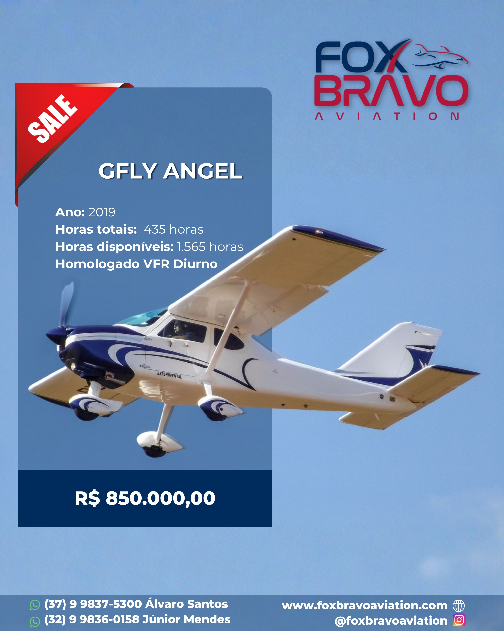 Aeronave 2019 – GFLY ANGEL